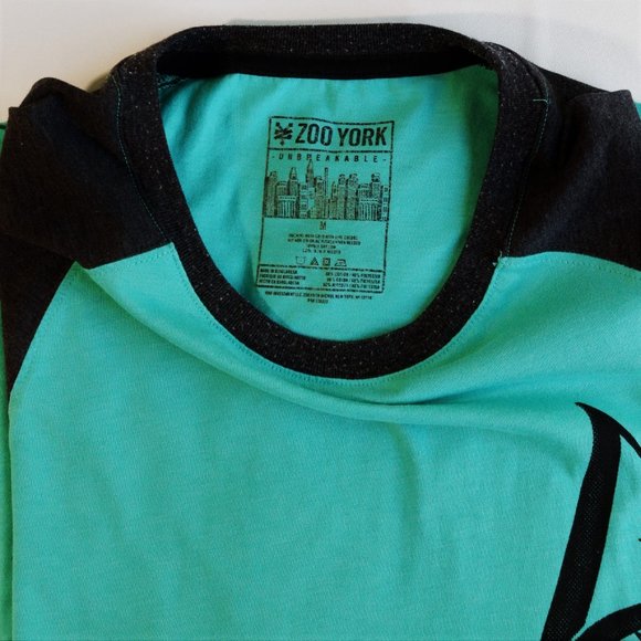 Zoo York Mens T Shirt Long Sleeves Size M Raglan - Picture 7 of 7